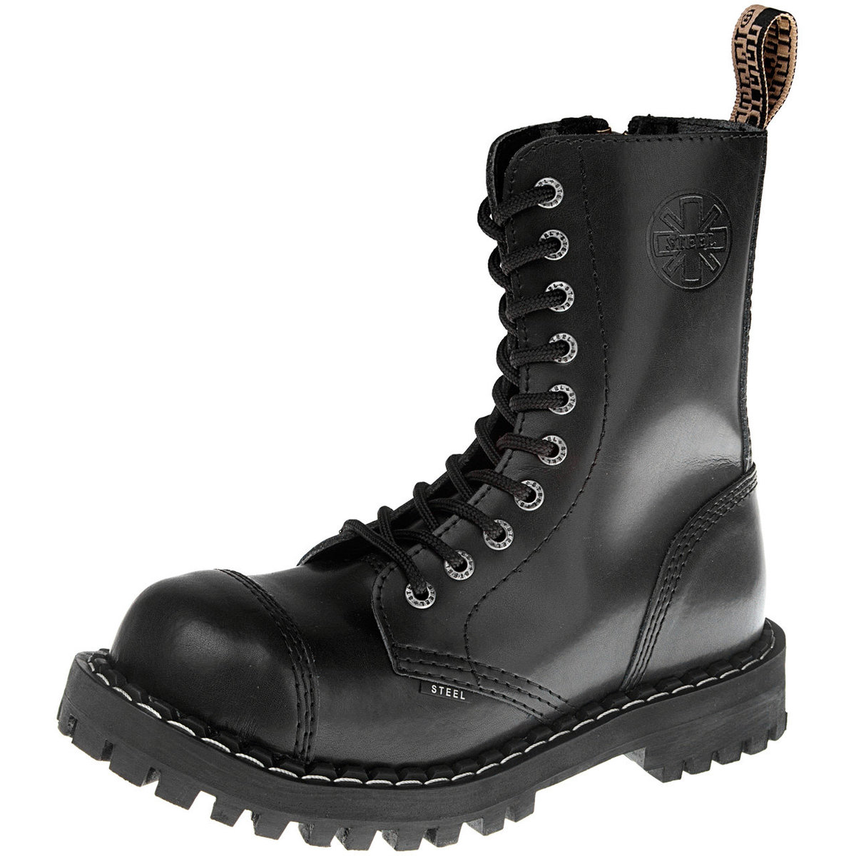glany STEEL - BLACK (10 dziurek) z suwakiem-44