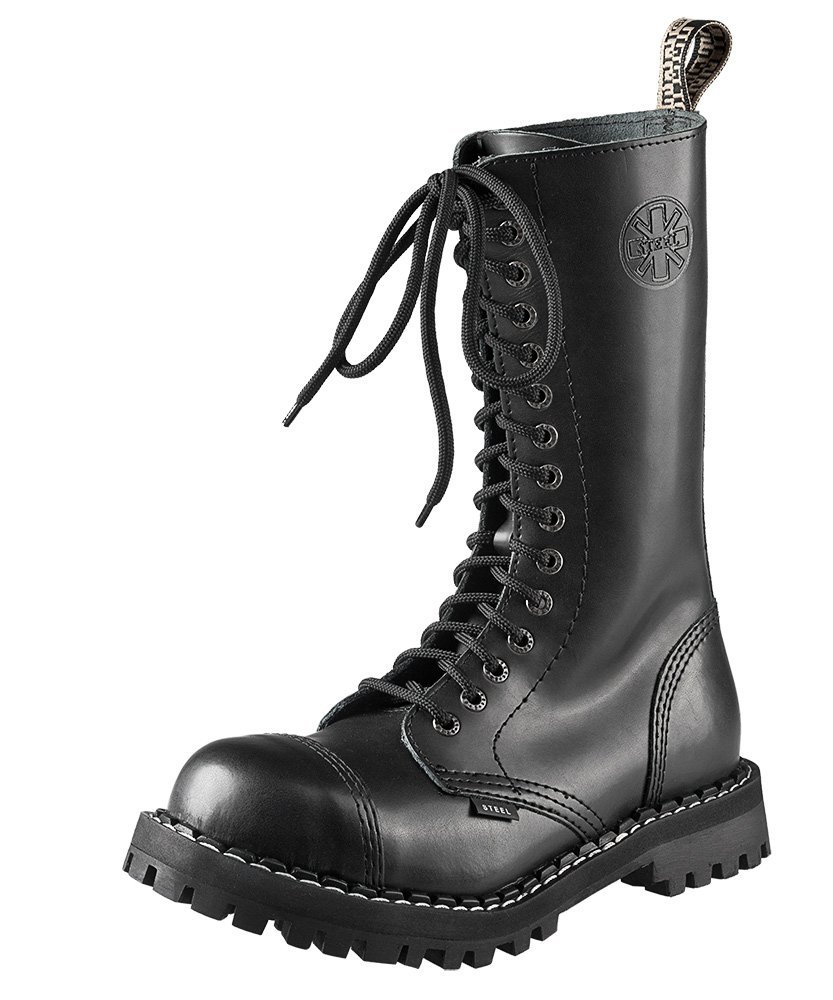 glany STEEL - BLACK (15 dziurek)-38