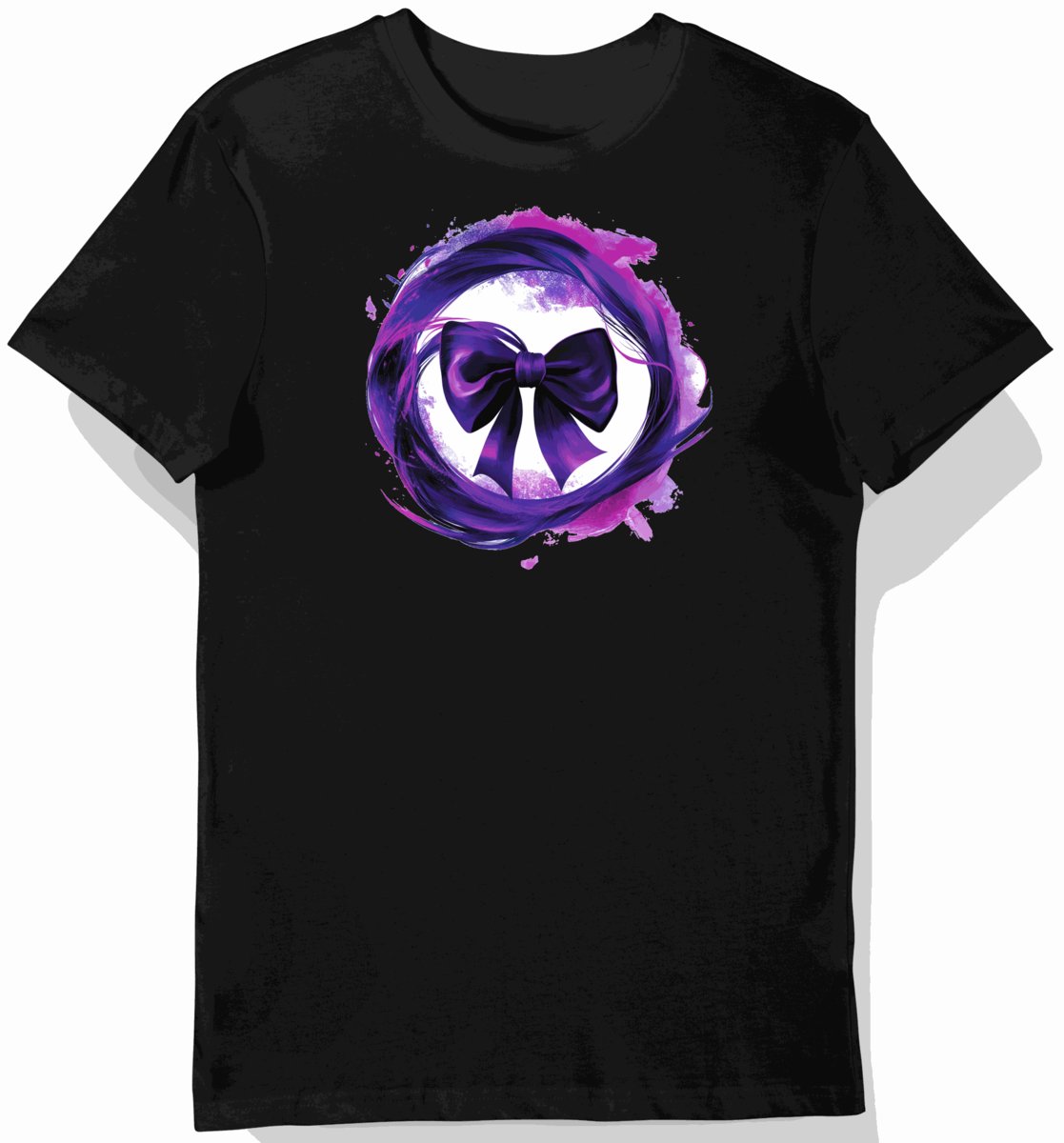 Koszulka męska czarna z nadrukiem AKB48 XXL