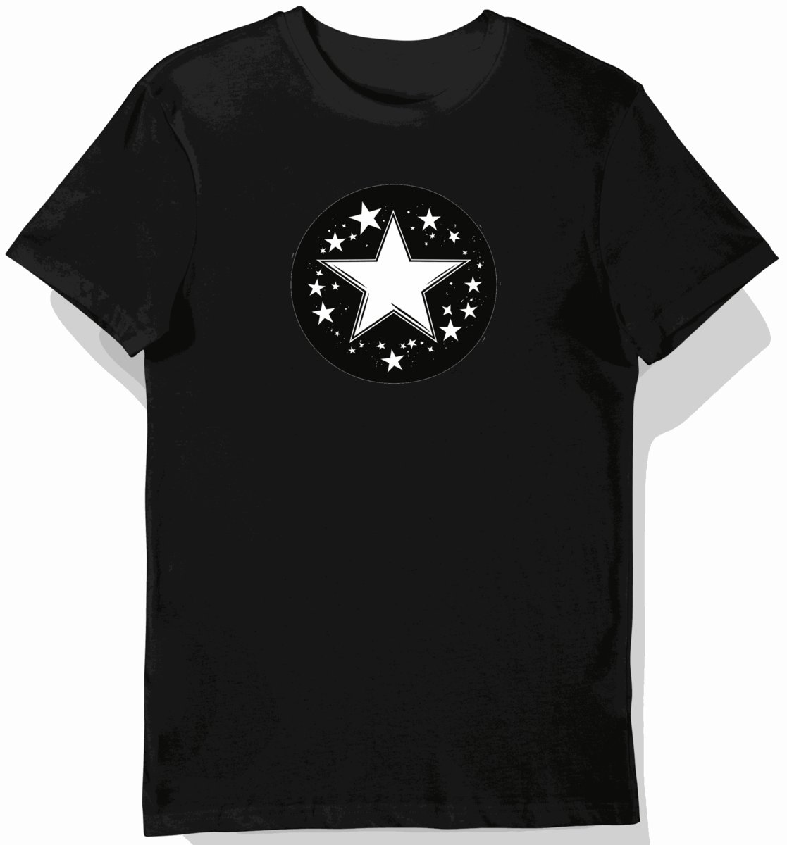 Koszulka męska czarna z motywem klasycznego JPop 3XL