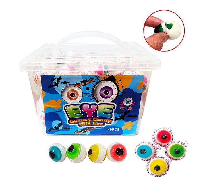 BOX EYE GUMMY CANDY ŻELKI OCZY (18G) 40SZT