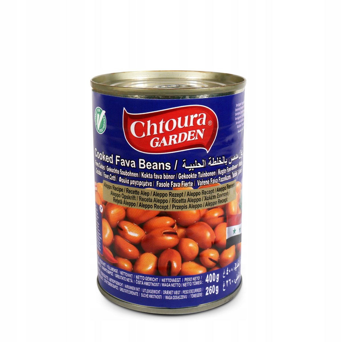 BÓB FOUL MEDAMES STYL ALEPPO 400 g CHTOURA GARDEN