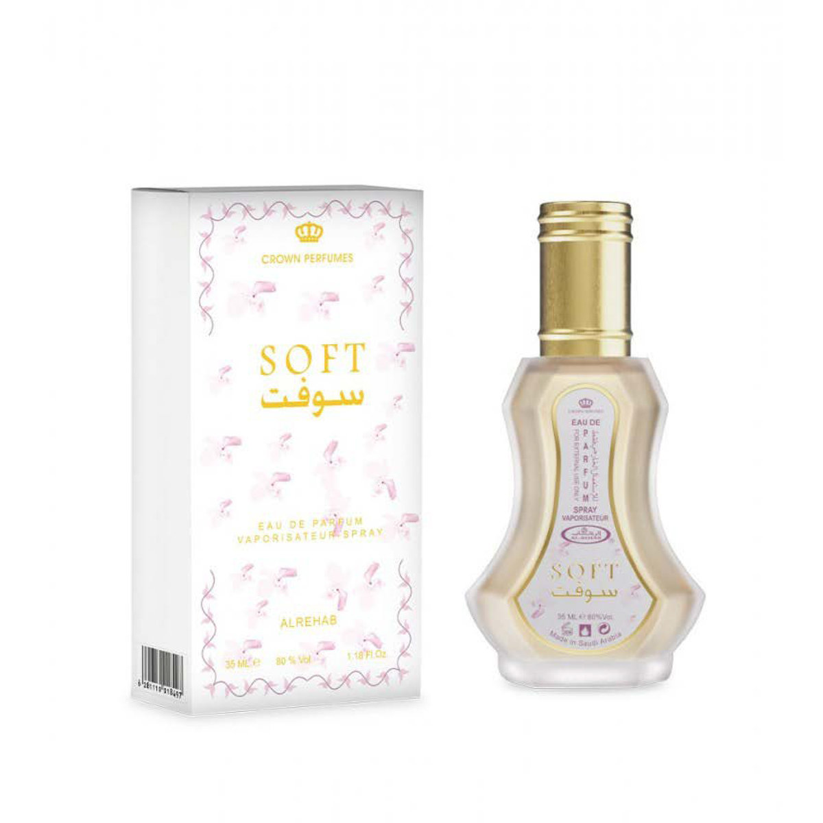 SOFT Woda Perfumowana Arabska Damska 35 ml Al Rehab EDP