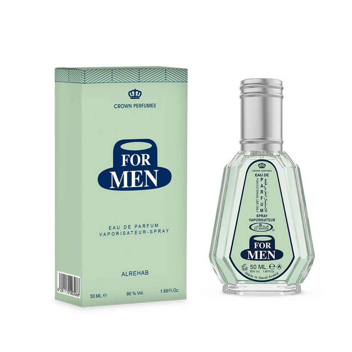 FOR MEN Woda Perfumowana Arabska Męska 50 ml Al Rehab EDP