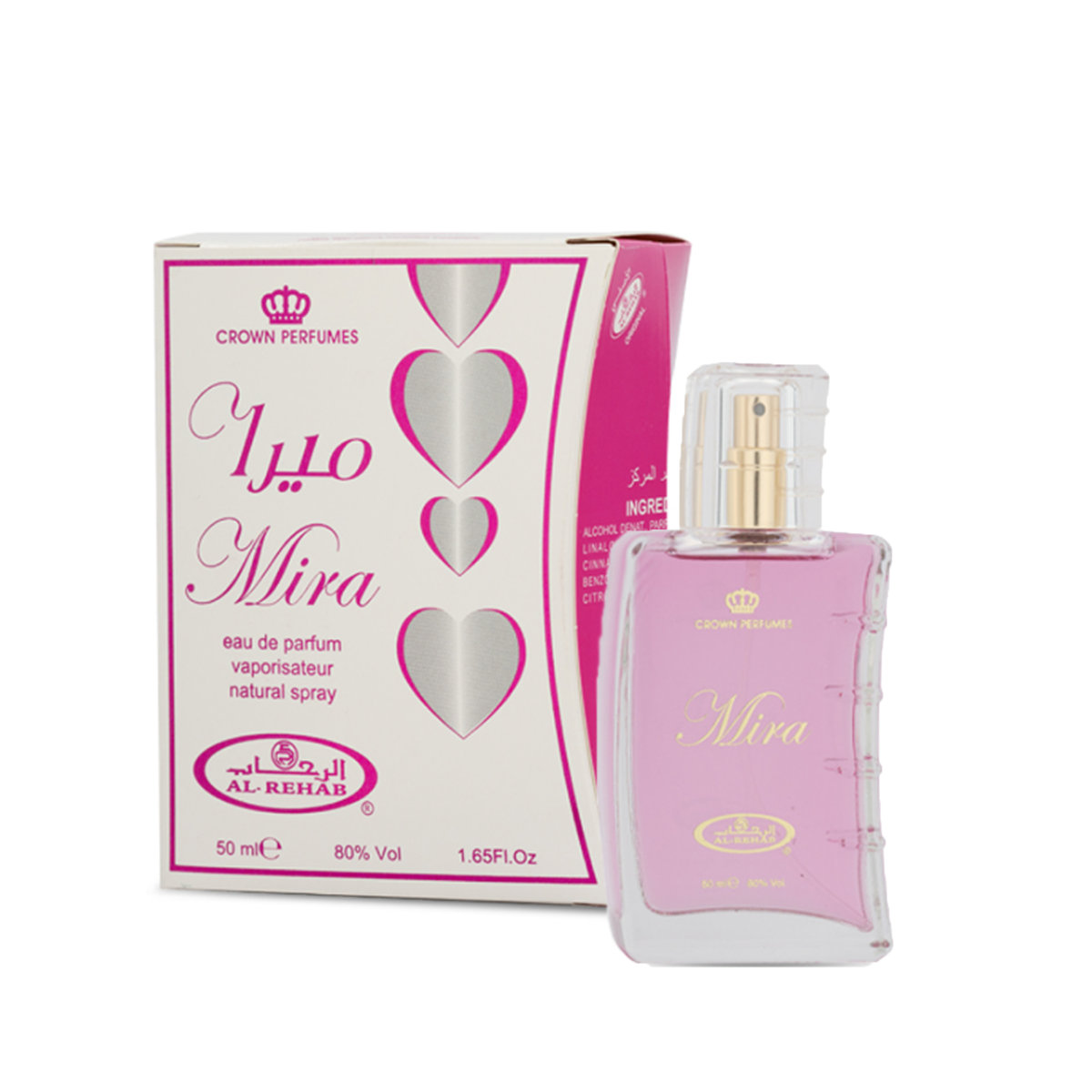 MIRA Woda Perfumowana Arabska Damska 50 ml Al Rehab EDP