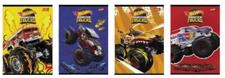 Zeszyt A5/16K kratka Hot Wheels (15szt) - ST-MAJEWSKI
