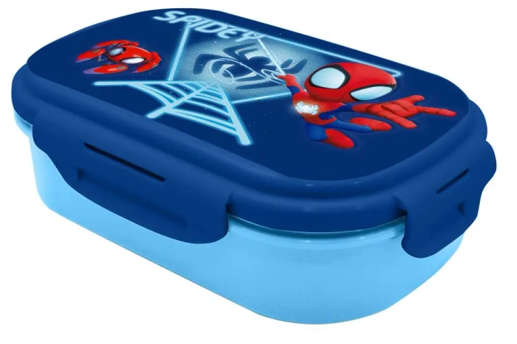 Pudełko śniadaniowe ze sztućcem Spidey SP50100 - Kids Euroswan