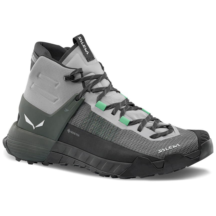 Męskie buty turystyczne Salewa Wildfire Nxt Mid Gtx M Rozmiar butów (UE): 46,5 / Kolor: szary/zielony