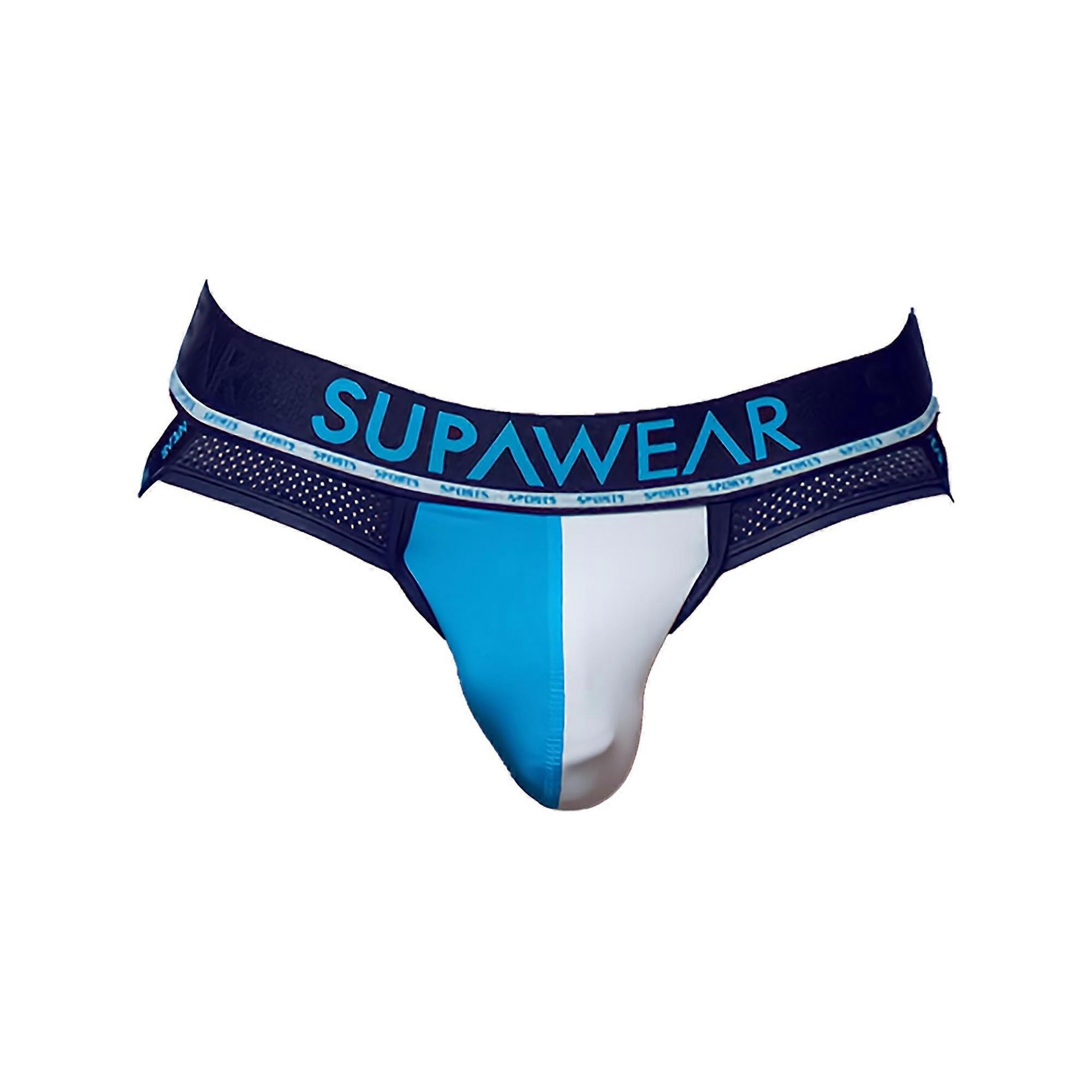SUPAWEAR SPR Android Jockstrap Bluejay Bielizna męska Męski pasek do spodni Niebieski M