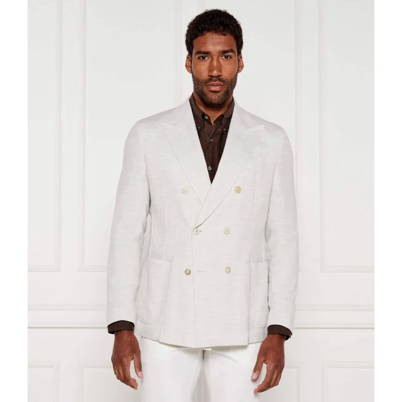 Windsor Marynarka 13 Salino | Shaped fit | z dodatkiem lnu
