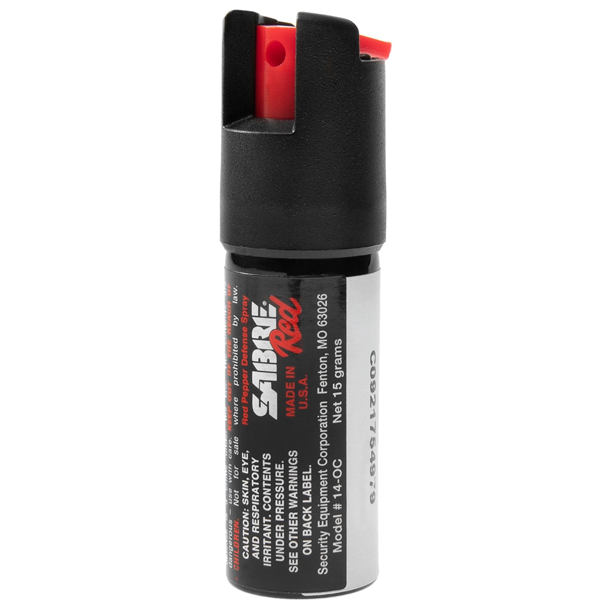 Gaz pieprzowy Sabre Red Compact 16 ml Refill - strumień