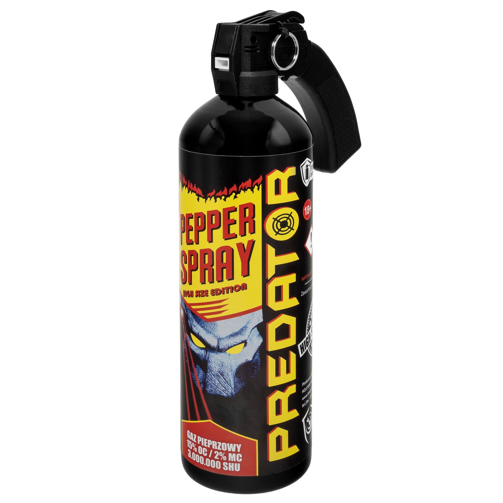 Gaz pieprzowy Predator 1000 ml - stożek