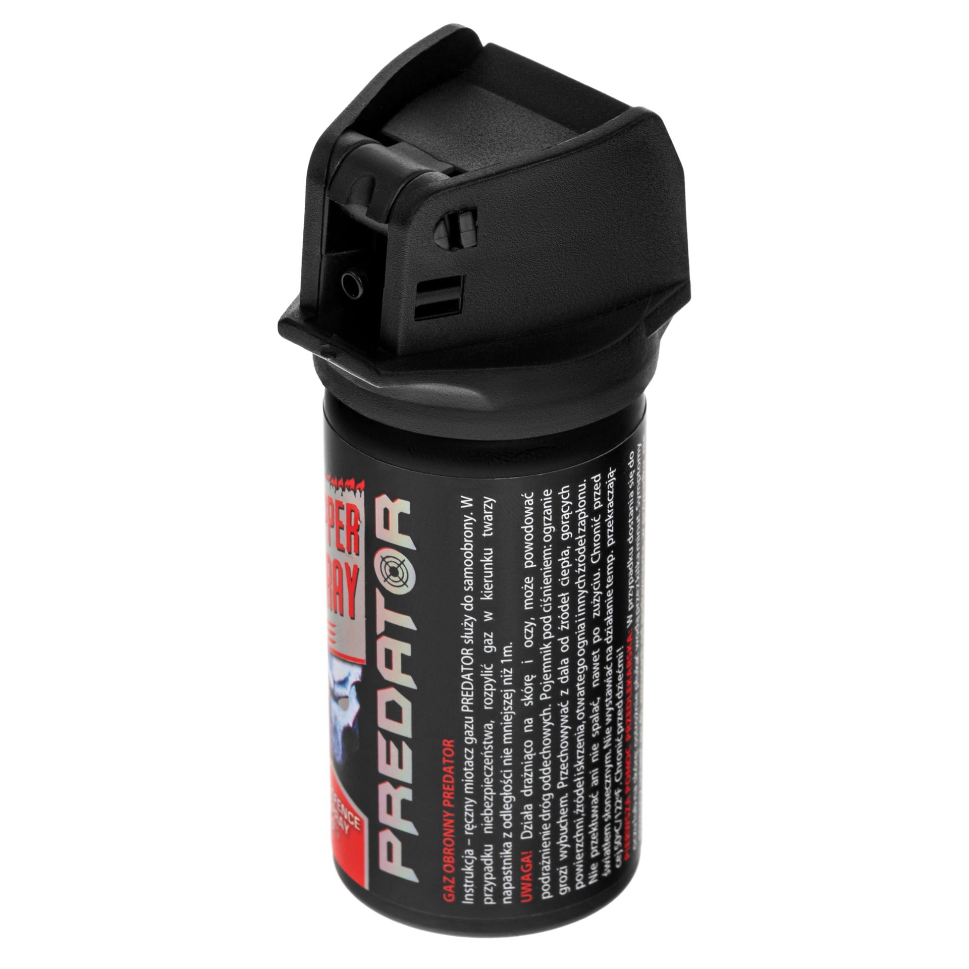 Gaz pieprzowy Predator 50 ml - strumień