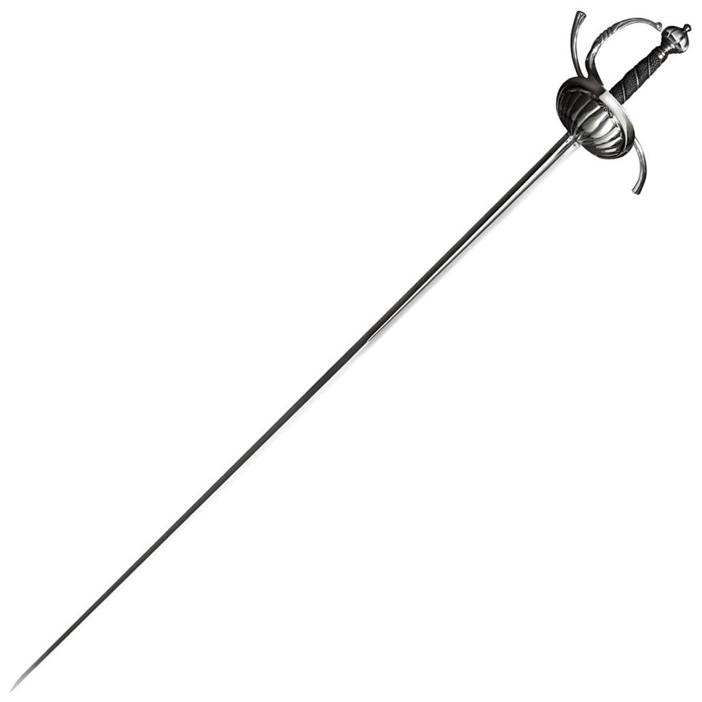 Rapier Cold Steel Ribbed Shell Swept Hilt