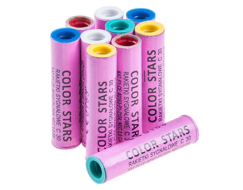 TM Race 15 mm Color Stars Mix 10 szt.