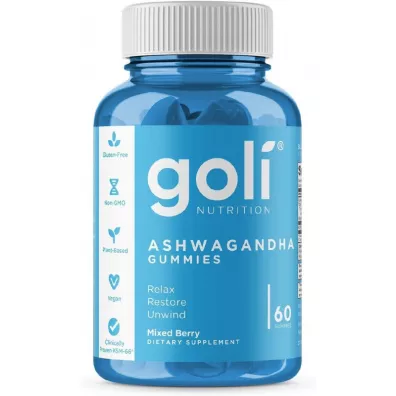 Goli Nutrition Ashwagandha KSM-66 Gummies Suplement diety 60 szt.
