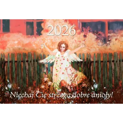 Kalendarz 2026 trójdzielny Niechaj Cię strzegą