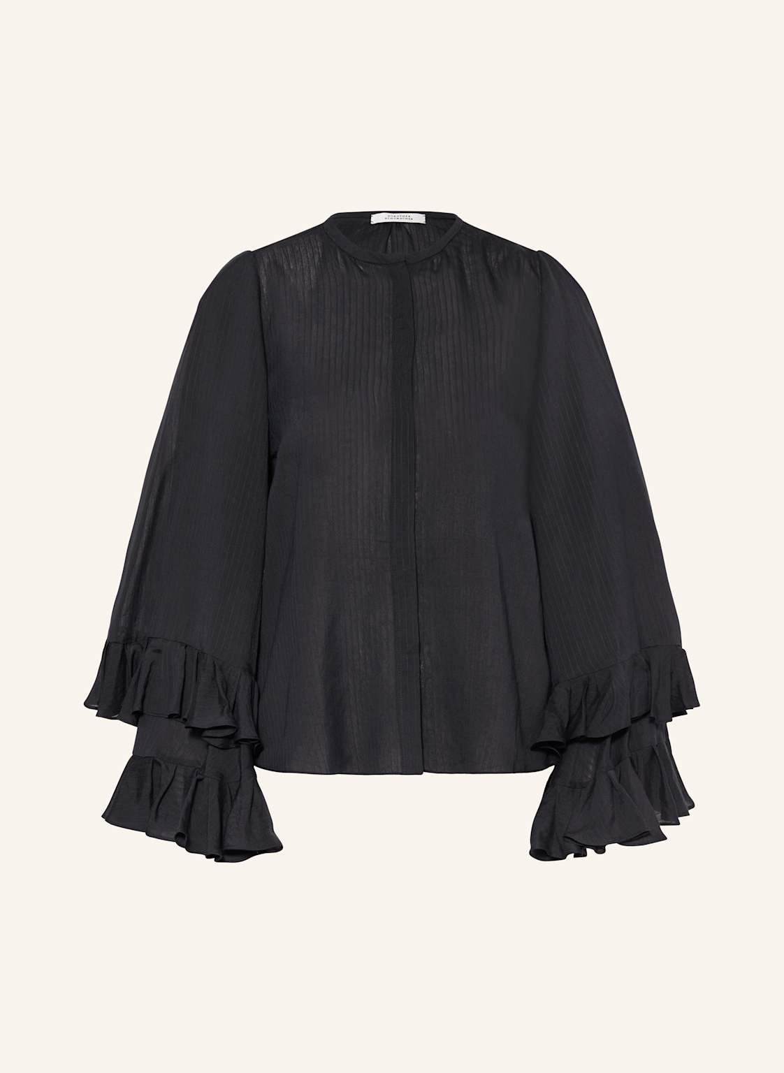 Dorothee Schumacher Bluzka Z Falbankami blau
