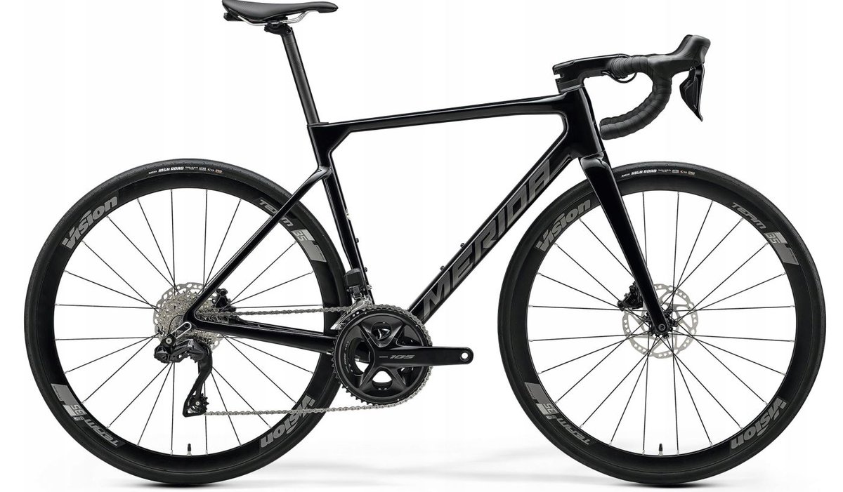 Rower szosowy Merida SCULTURA 5000 L(52) METALLIC BLACK(GUNMETAL GREY)
