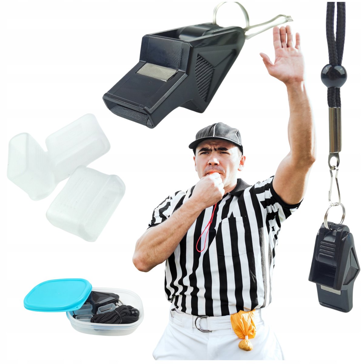 GWIZDEK SĘDZIOWSKI SĘDZIEGO CZARNY SMYCZ 3 ustniki SMYCZ - pudełko