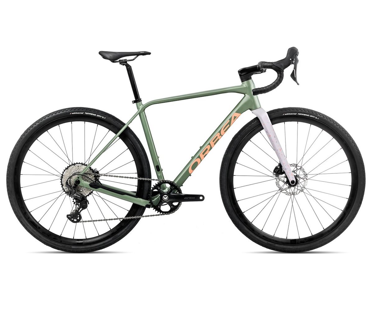 Rower gravel Orbea TERRA H30 1X S Artichoke (Matt) - Lilac (Matt)