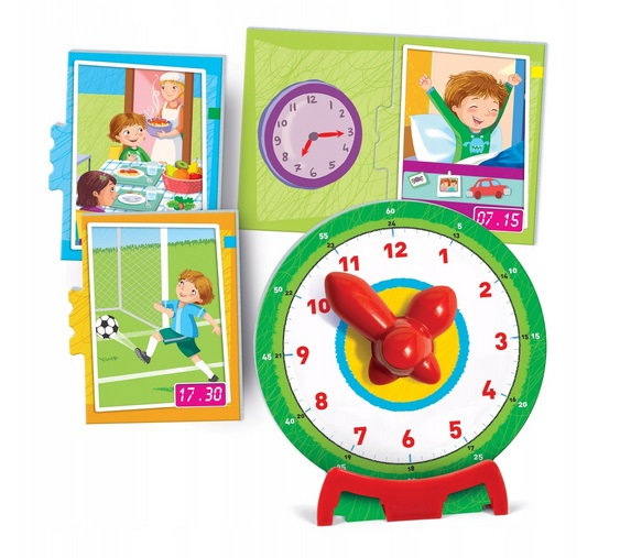 DLA DZIECI ZEGAR KTÓRA JEST GODZINA