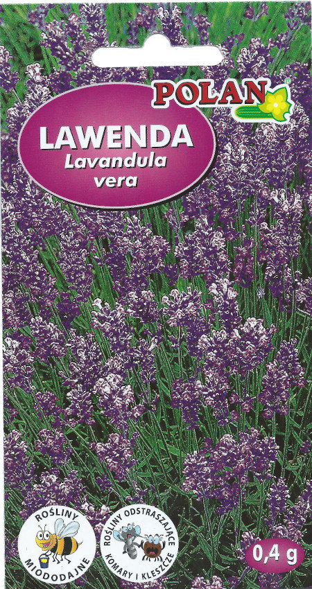 NASIONA Lawenda Lekarska 0,4g POLAN Bylina Miododajna 114752