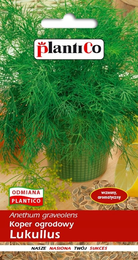 NASIONA Koper Ogrodowy Lukullus 5g PLANTICO 408036