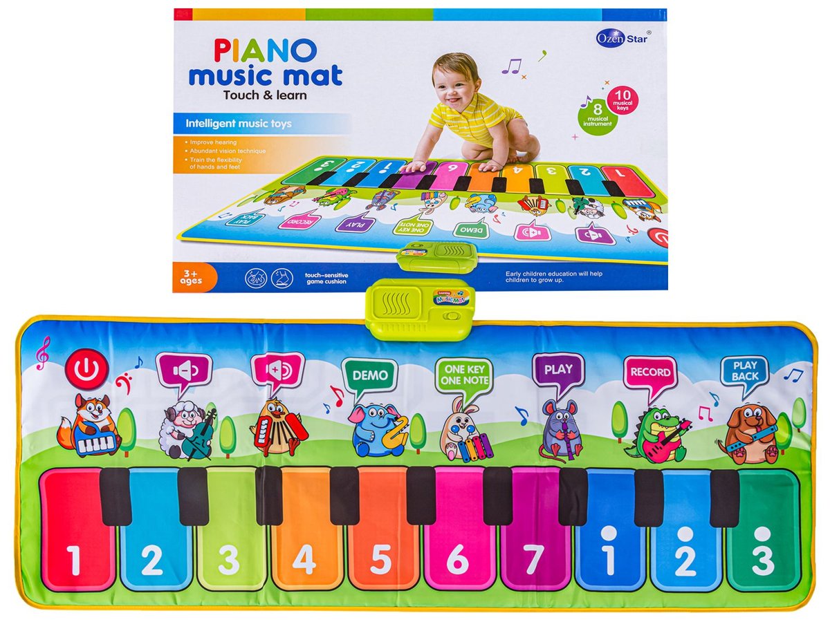 DLA NAJMŁODSZYCH MUZYCZNA MATA MUZYKA, INSTRUMENTY