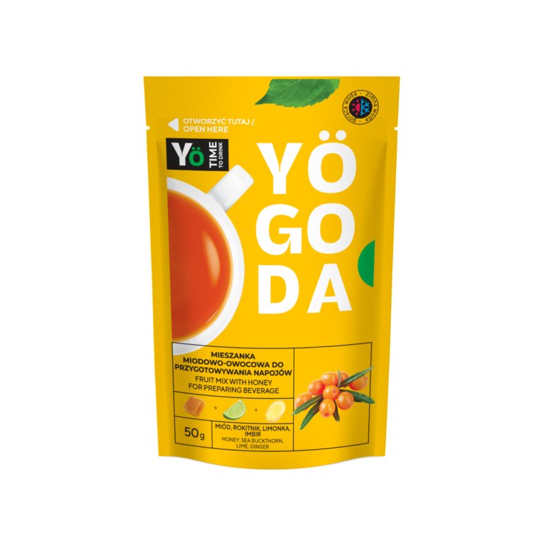 Mieszanka miodowo-owocowa z rokitnikiem 50g do rozpuszczania w wodzie