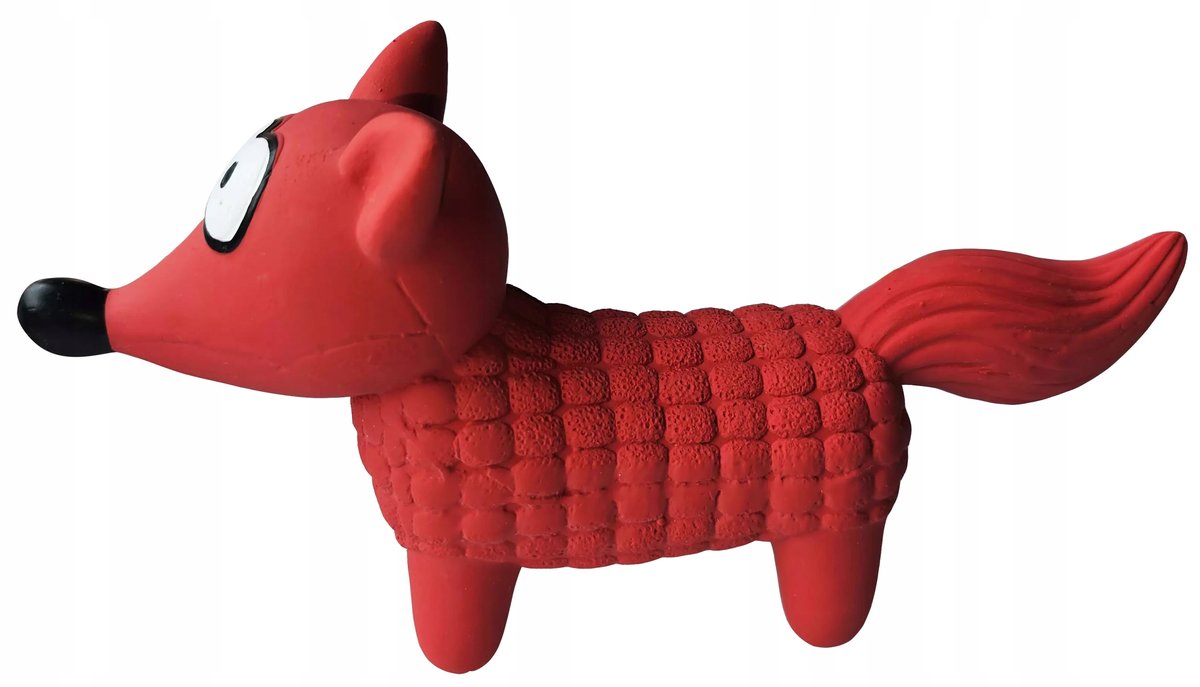 Lupipets Zabawka dla psa lisek piszczący 25 cm fox toy