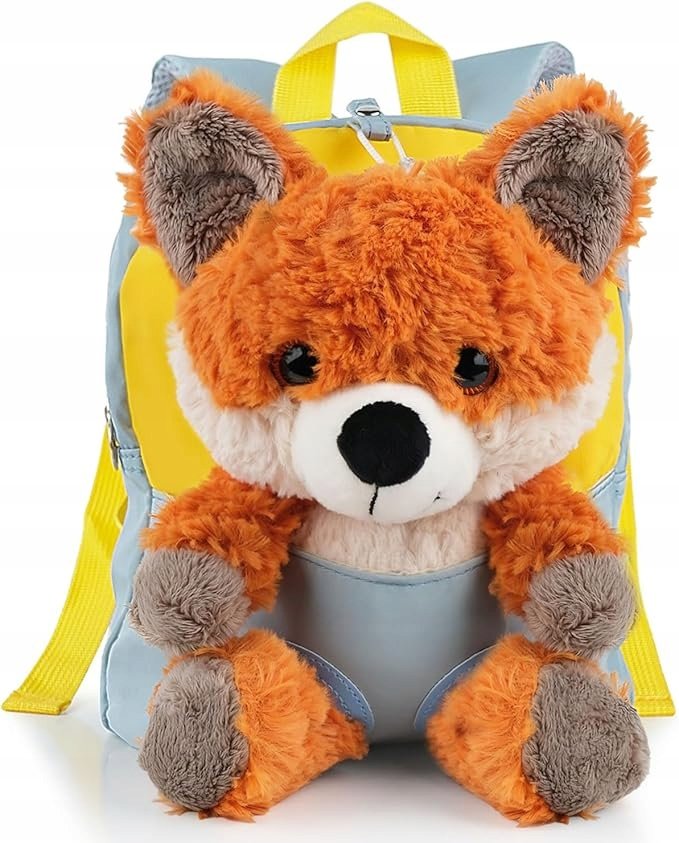 Plecak Dziecięcy Z Pluszakiem 2 W 1 Plecaczek Przedszkolny Z Przytulanką