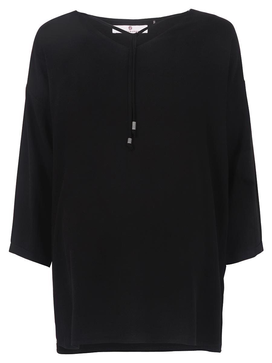 Damska bluzka z rękawem 3/4 ciążowa czarna Bellybutton Maternity, r.32