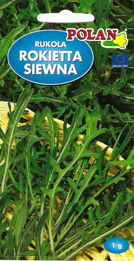 NASIONA Rukola Rokietta Siewna 1g POLAN Całoroczna 074315