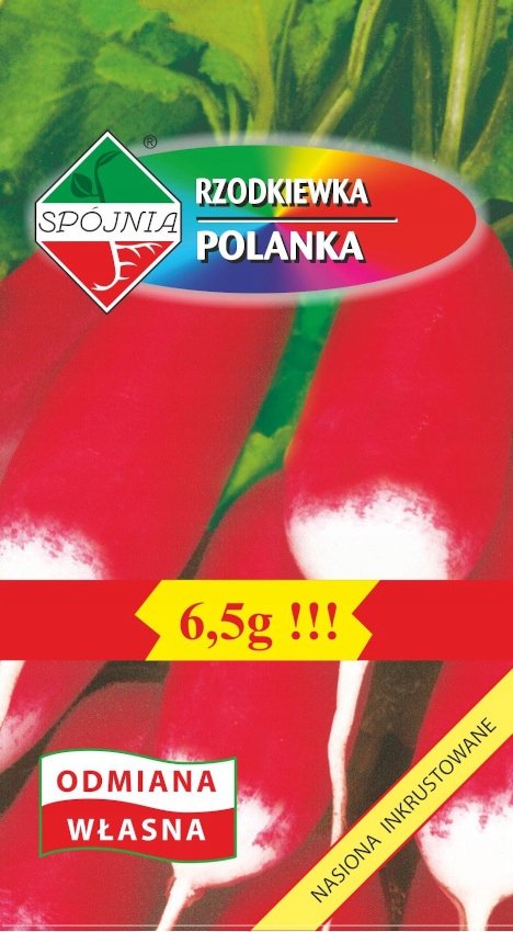 NASIONA Rzodkiewka Polanka 6,5g SPÓJNIA 325492