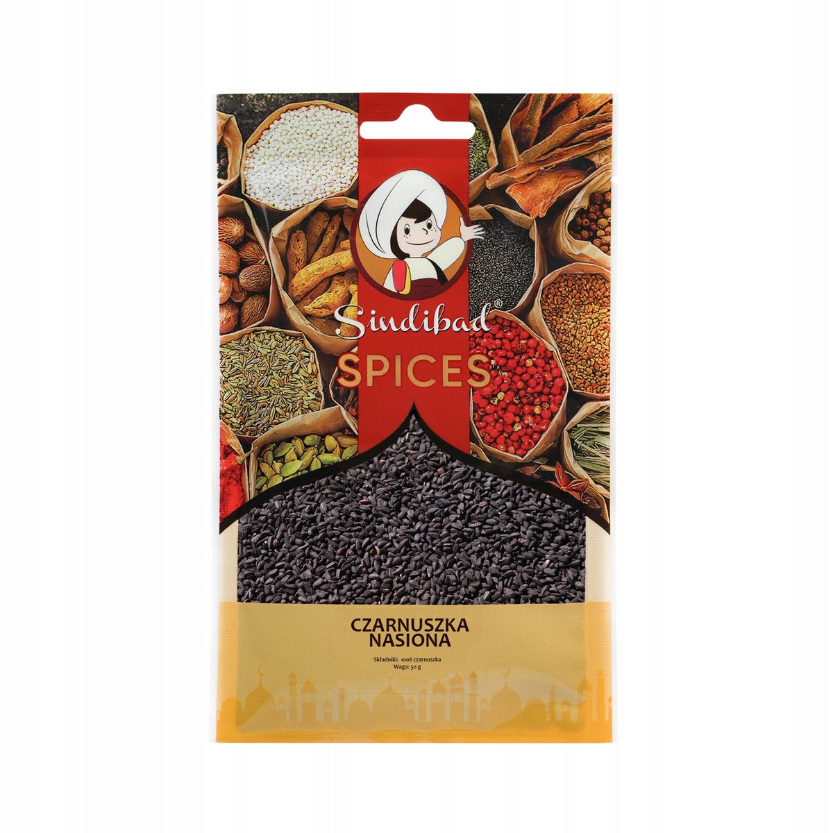 CZARNUSZKA 50g Sindibad 100% ORYGINALNA