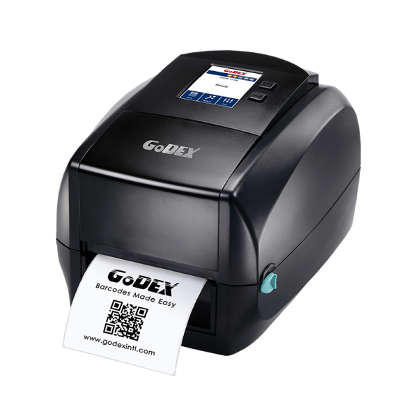 Godex RT863i+ PRO 600dpi USB, 2x USB HOST, RS232, Ethernet, LCD Dotykowy (RT863iPRO)