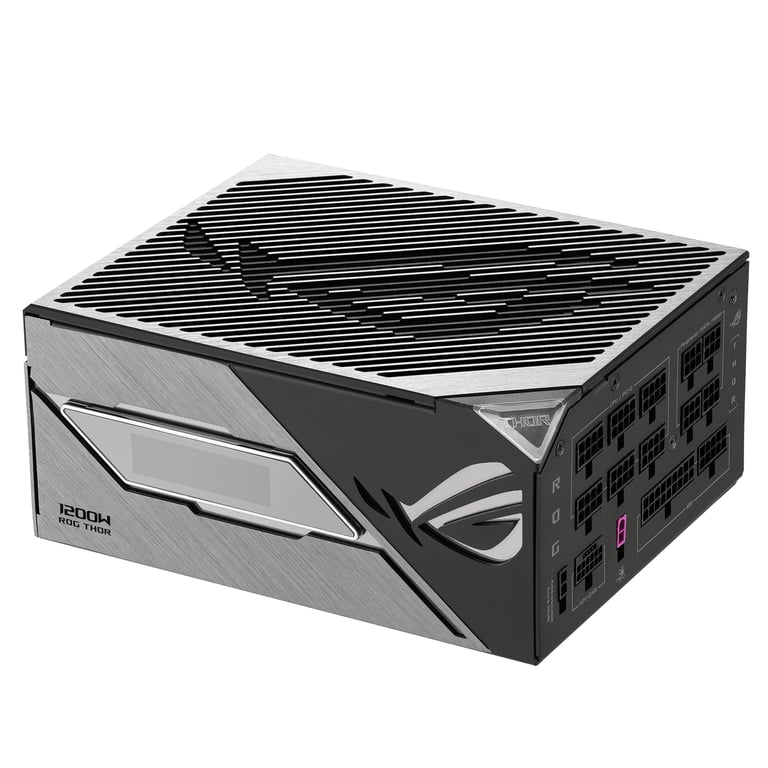 ASUS ROG -THOR-1200P3-GAMING moduł zasilaczy 1200 W 20+4 pin ATX ATX Czarny