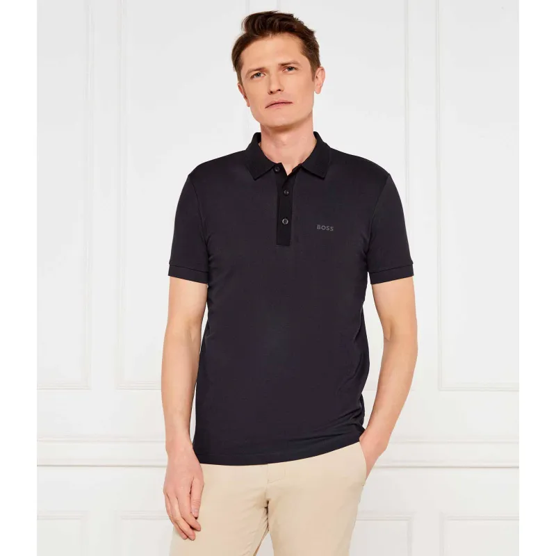 BOSS GREEN Polo Paule Rib Slim Fit stretch