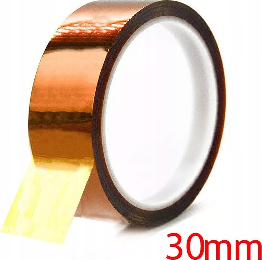 TAŚMA OCHRONNA KAPTONOWA KAPTON 30mm 33m 15339445085