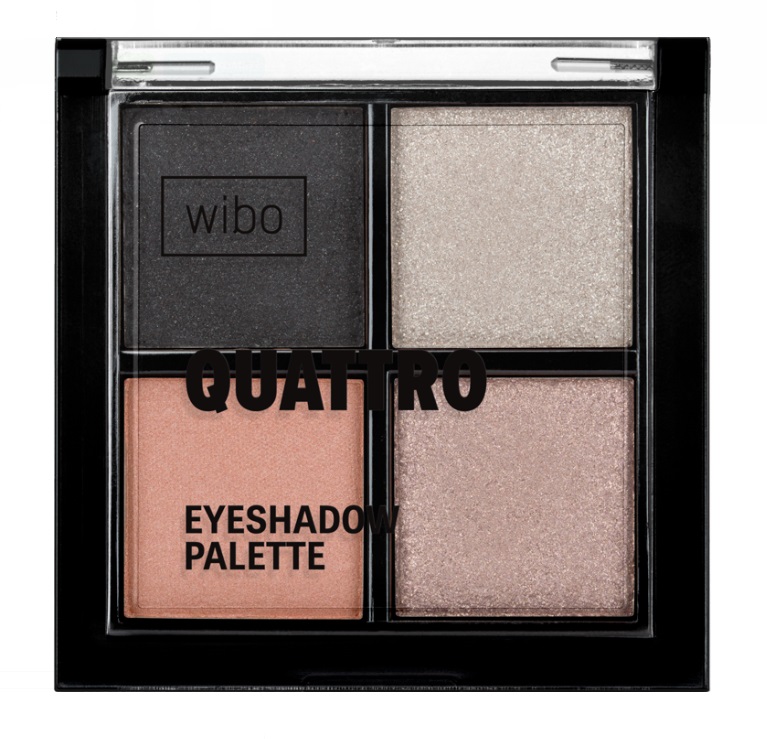 WIBO Quattro Eyshadow Palette Paleta Czterech Cieni 4