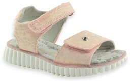 Sandałki dziewczęce elastyczna podeszwa Befado 170X110 Różowe