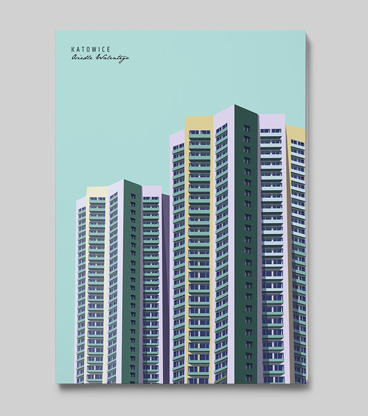Plakat Katowice