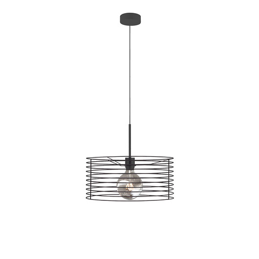 Druciana lampa wisząca do salonu w stylu industrialnym CLIZA