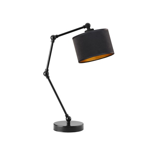 Lampka nocna do sypialni na ruchomym ramieniu ASMARA VELUR