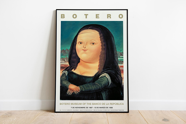 Fernando Botero - Exhibition Poster