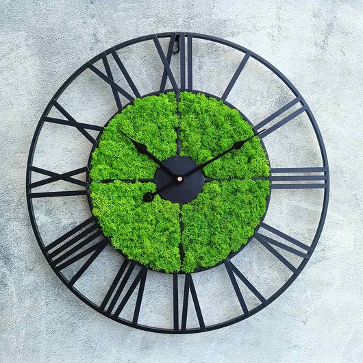 Zegar loftowy z chrobotkiem, 50cm