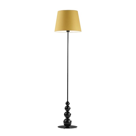 Designerska lampa podłogowa z kulami LIZBONA