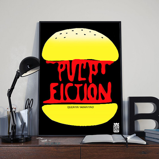 Plakat filmowy Pulp Fiction