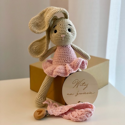 Box prezentowy dla dziewczynki, z okazji urodzin/babyshower/chrztu świętego